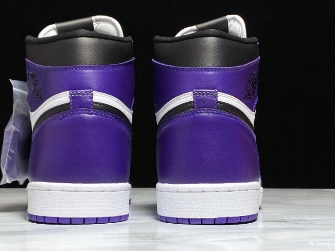 Cheap TBK OG 1 High Jordan 555088-500 Court Air Purple 0715